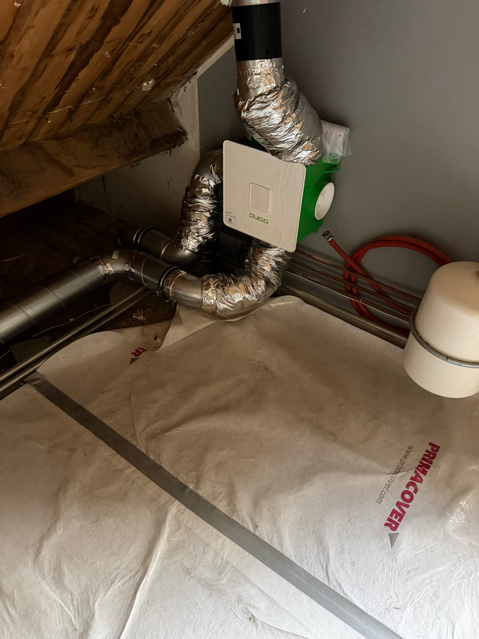 Ventilatiesysteem door Dam Installatietechniek