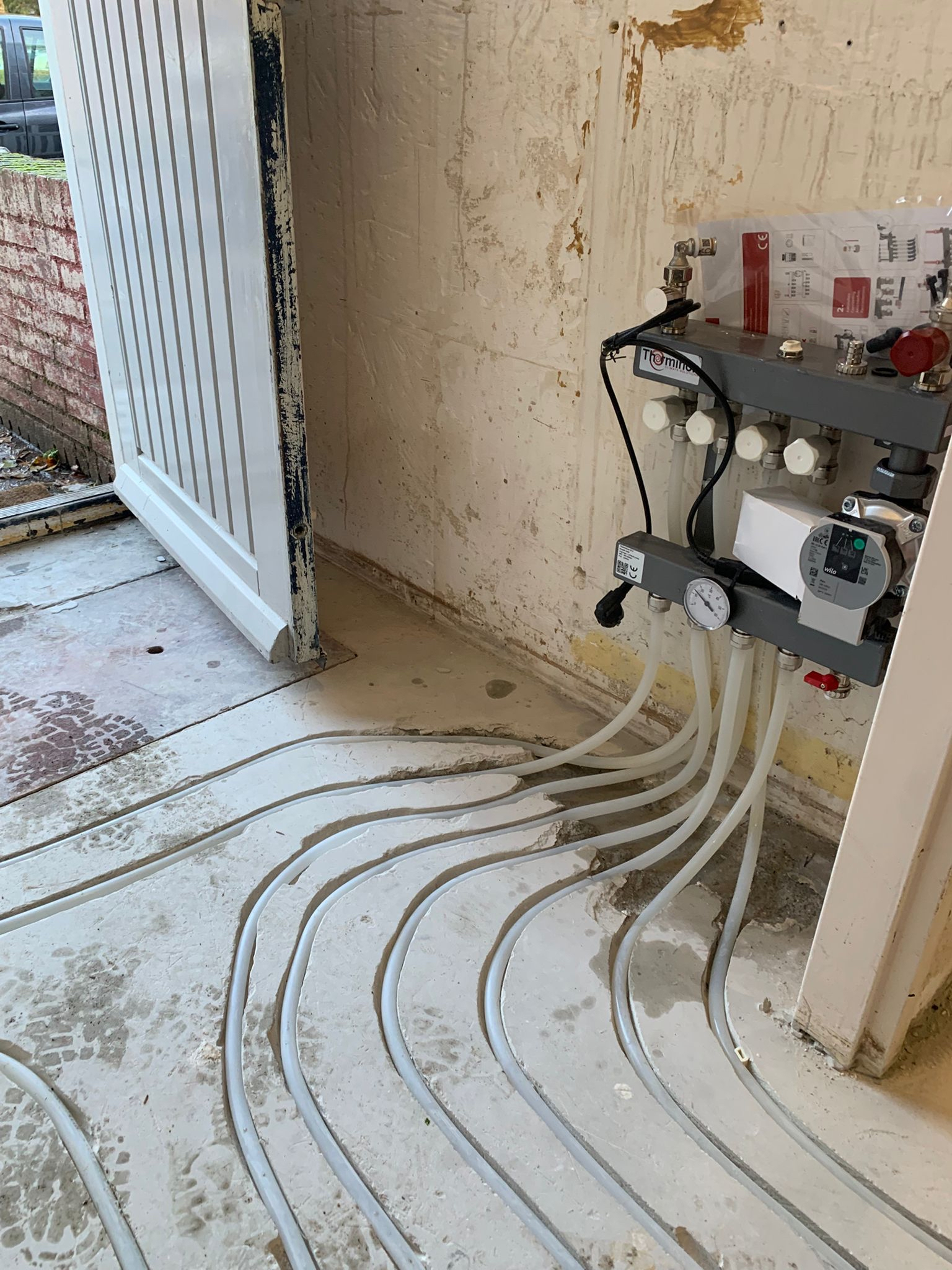Vloerverwarming door Dam Installatietechniek
